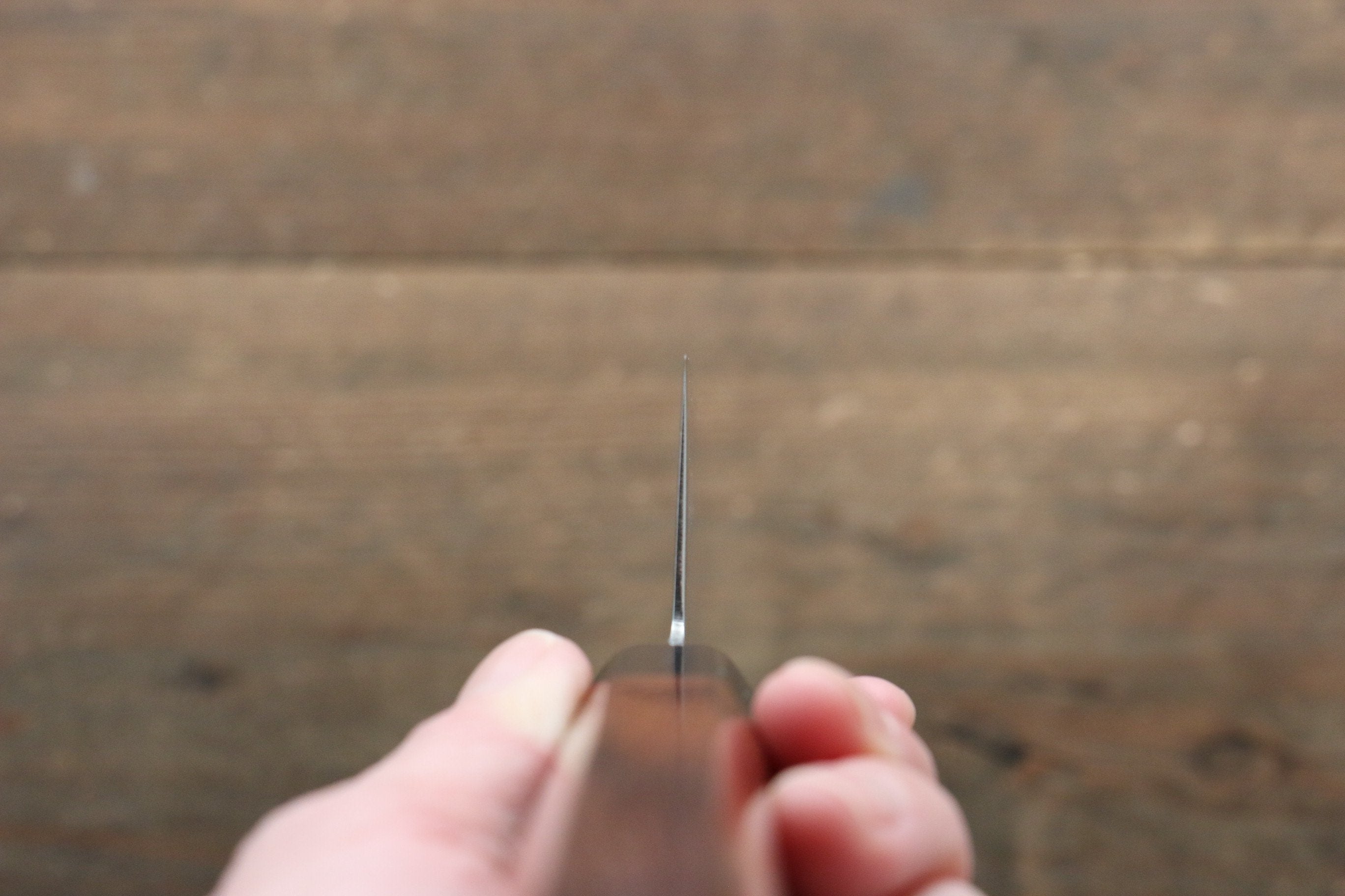 Seisuke AUS10 Damascus Gyuto 240mm Shitan Handle - Japanny - Best Japanese Knife