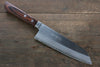 Kunihira VG1 Migaki Finished Santoku 170mm Mahogany Handle - Japanny - Best Japanese Knife