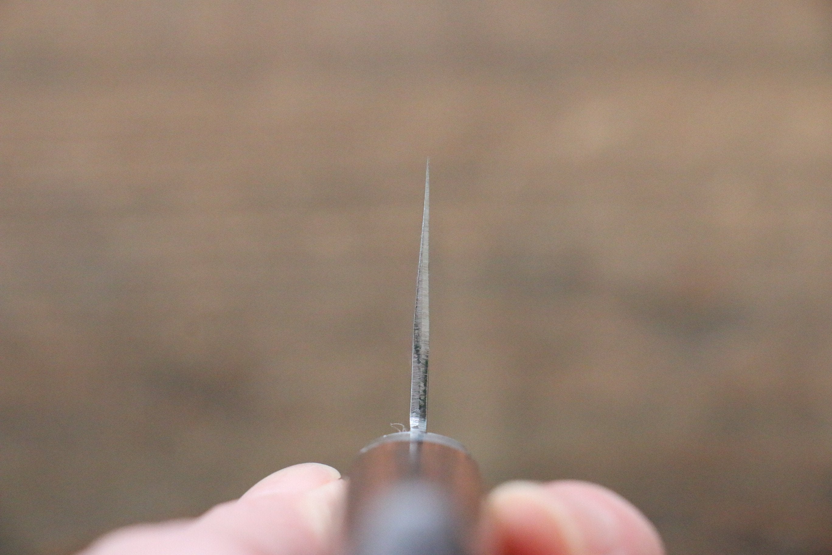 Kunihira VG1 Migaki Finished Santoku 170mm Mahogany Handle - Japanny - Best Japanese Knife