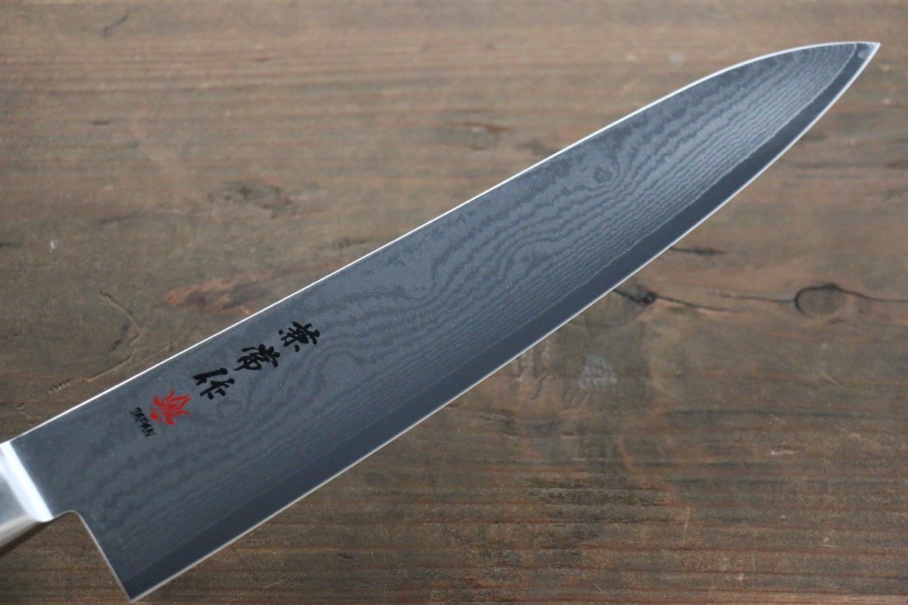 Kanetsune VG10 33 Layer Damascus Gyuto 210mm Pakka wood Handle - Japanny - Best Japanese Knife