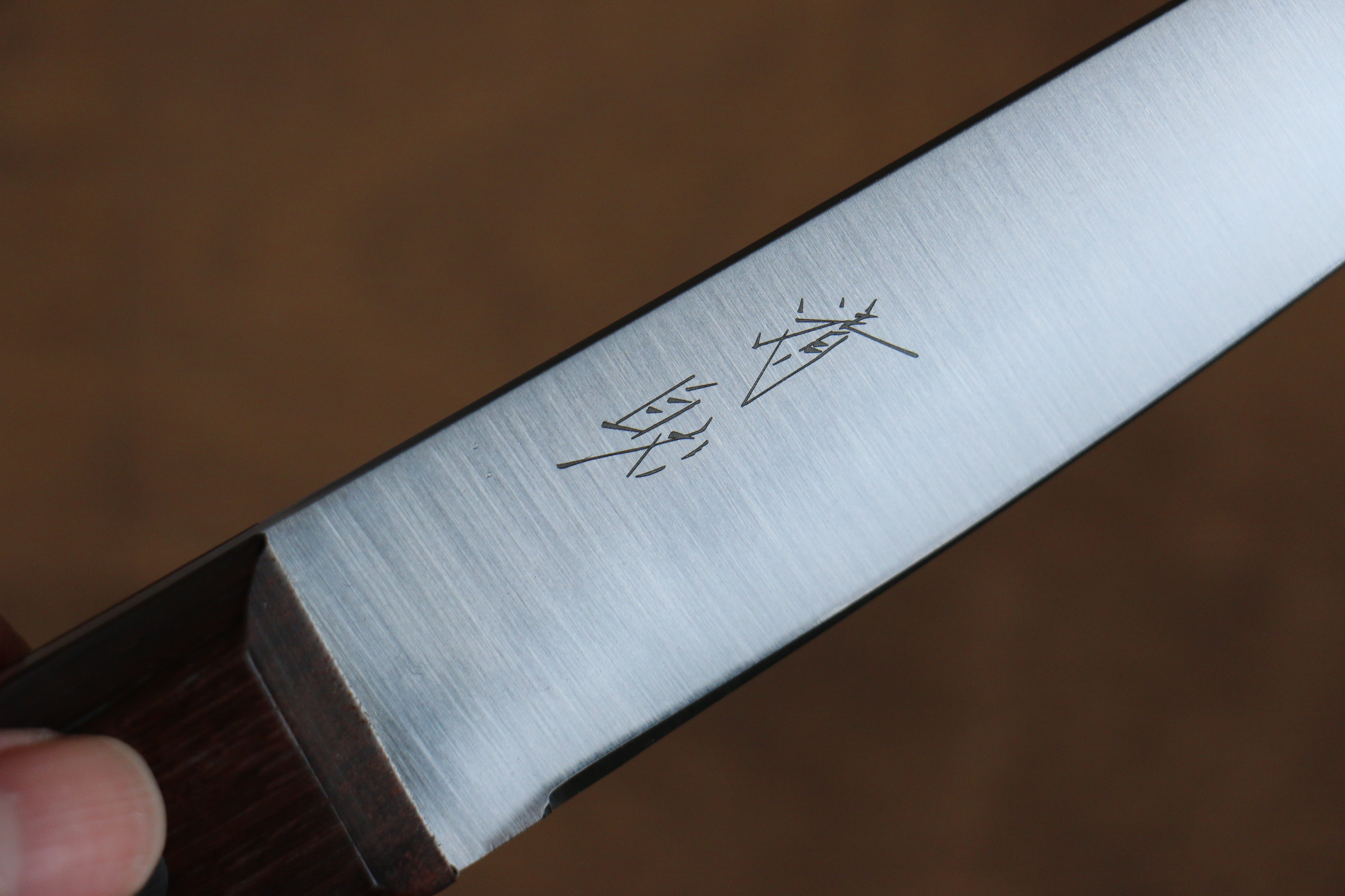 Seisuke Sanzoku Japanese Steel Honesuki Boning (Maru) 150mm Shitan Handle - Japanny - Best Japanese Knife