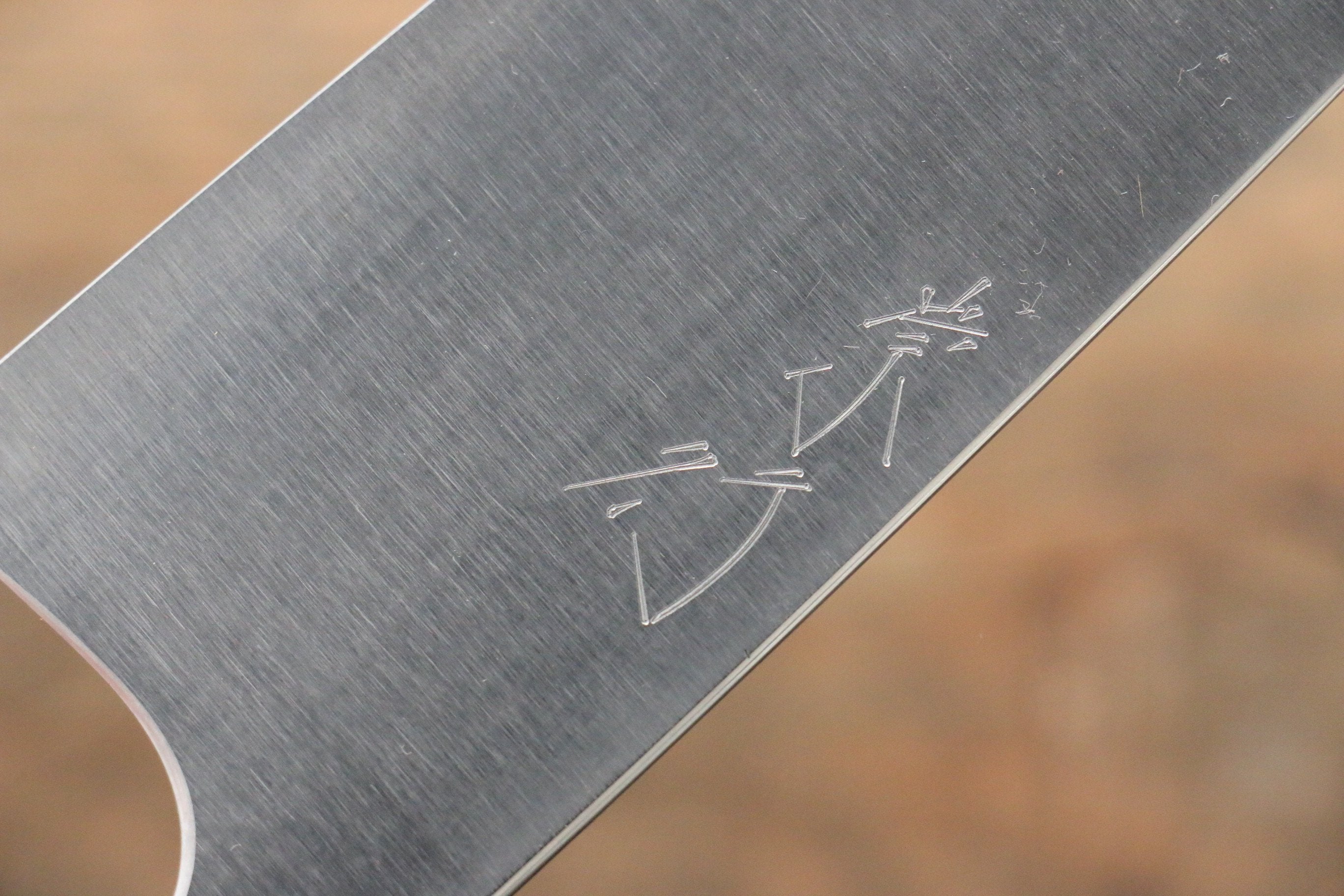 Shibata Takayuki Koutetsu Blue Super Santoku  165mm Jarrah Handle - Japanny - Best Japanese Knife