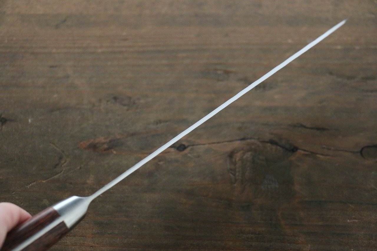 Seisuke VG10 33 Layer Damascus Santoku 180mm Mahogany Handle - Japanny - Best Japanese Knife