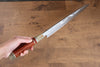 Sakai Takayuki Tenryu Uzushio Blue Steel No.2 Dragon Engraved Yanagiba 300mm Red Ebony Wood Handle with Sheath - Japanny - Best Japanese Knife