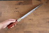 Sakai Takayuki Tenryu Uzushio Blue Steel No.2 Dragon Engraved Yanagiba 300mm Red Ebony Wood Handle with Sheath - Japanny - Best Japanese Knife