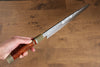 Sakai Takayuki Tenryu Uzushio Blue Steel No.2 Dragon Engraved Yanagiba 300mm Red Ebony Wood Handle with Sheath - Japanny - Best Japanese Knife