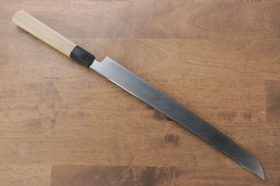 Sakai Kikumori VG10 Mirrored Finish Sakimaru Takohiki 300mm Magnolia Handle - Japanny - Best Japanese Knife