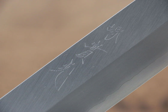 Jikko Silver Steel No.3 Usuba  165mm Shitan Handle - Japanny - Best Japanese Knife