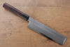 Jikko Silver Steel No.3 Usuba  195mm Shitan Handle - Japanny - Best Japanese Knife