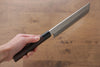 Jikko Silver Steel No.3 Usuba  195mm Shitan Handle - Japanny - Best Japanese Knife