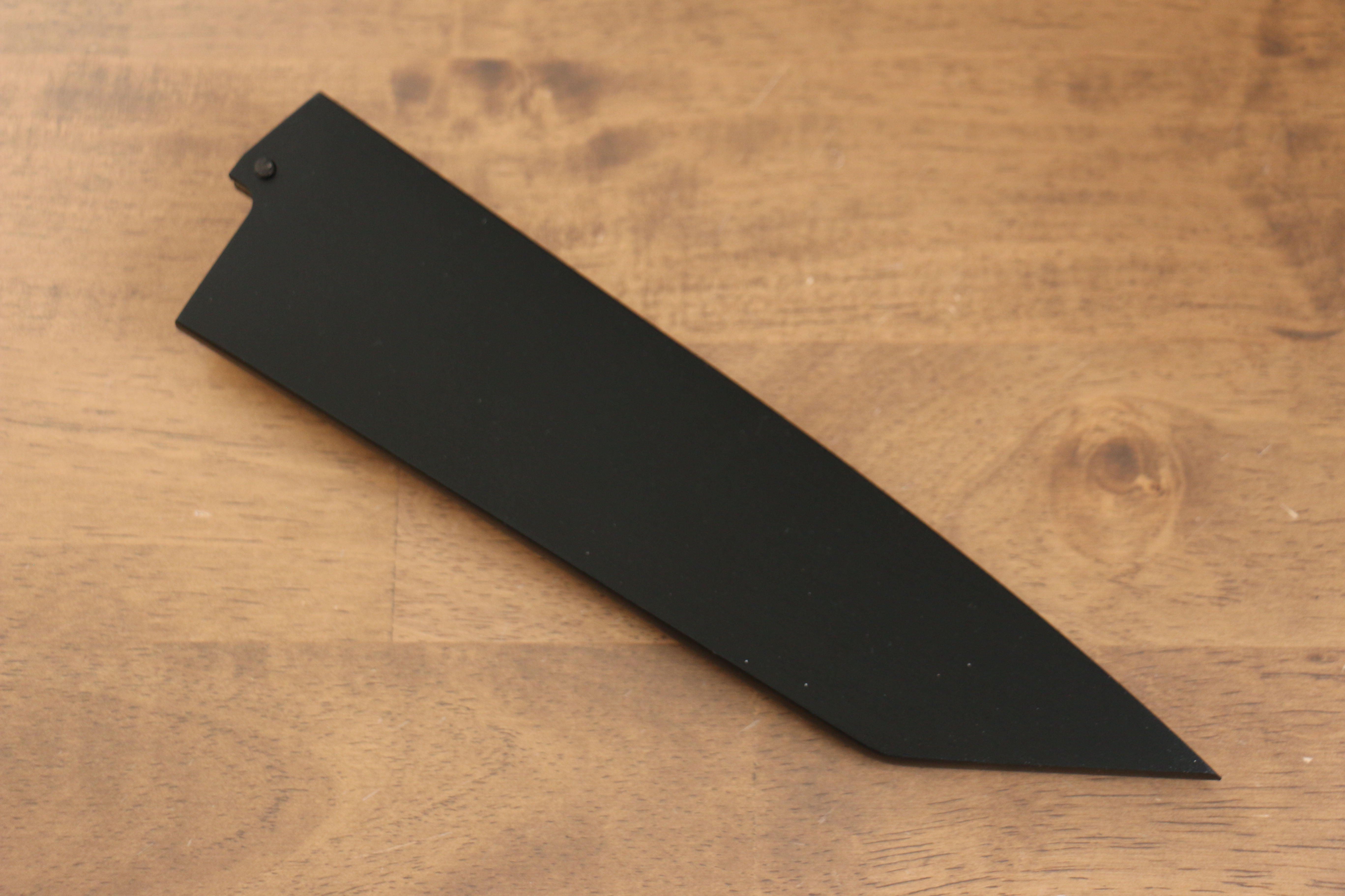 Black Magnolia Sheath for 190mm Kiritsuke Gyuto with Plywood pin Kaneko - Japanny - Best Japanese Knife