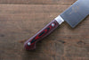 Sakai Takayuki Grand Chef Grand Chef Swedish Steel-stn Santoku  180mm Brown Micarta Handle - Japanny - Best Japanese Knife