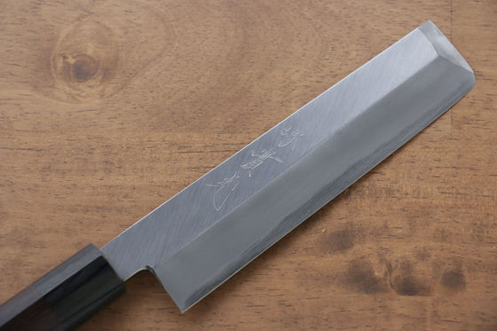 Jikko White Steel No.2 Usuba  165mm Shitan Handle - Japanny - Best Japanese Knife