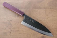  Seisuke White Steel No.2 Kurouchi Deba 180mm - Japanny - Best Japanese Knife