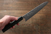 Yoshimi Kato SG2 Damascus Gyuto 210mm with Black Persimmon Handle A - Japanny - Best Japanese Knife