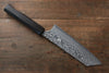 Yoshimi Kato SG2 Damascus Bunka 165mm with Black Persimmon Handle B - Japanny - Best Japanese Knife