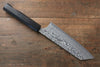 Yoshimi Kato SG2 Damascus Bunka 165mm with Black Persimmon Handle A - Japanny - Best Japanese Knife