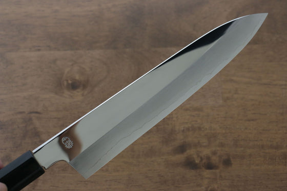 Choyo Silver Steel No.3 Mirrored Finish Gyuto 240mm Magnolia Handle - Japanny - Best Japanese Knife