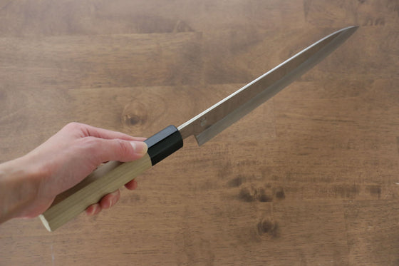 Choyo Silver Steel No.3 Mirrored Finish Gyuto 240mm Magnolia Handle - Japanny - Best Japanese Knife