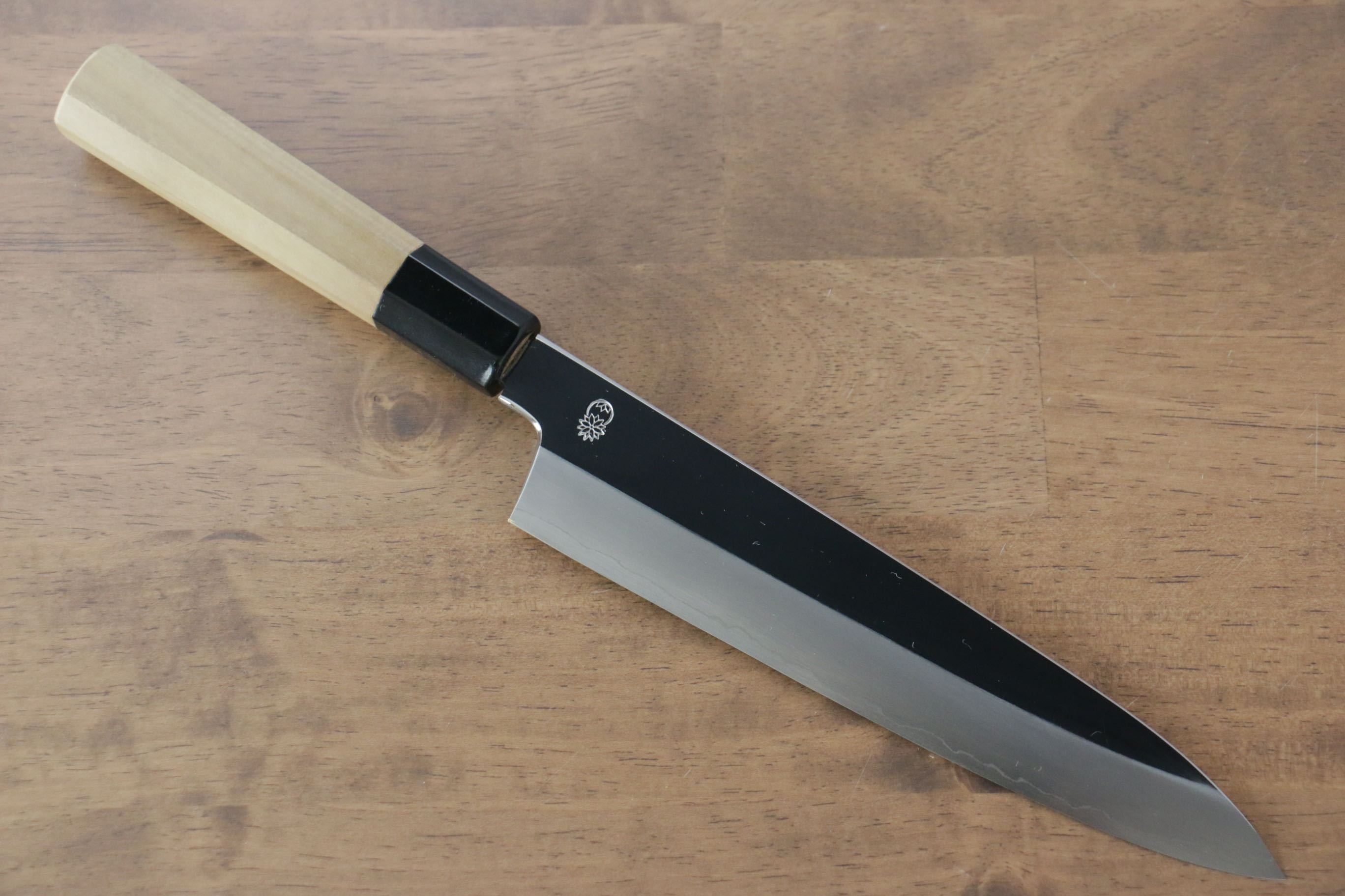 Choyo Silver Steel No.3 Mirrored Finish Gyuto 210mm Magnolia Handle - Japanny - Best Japanese Knife