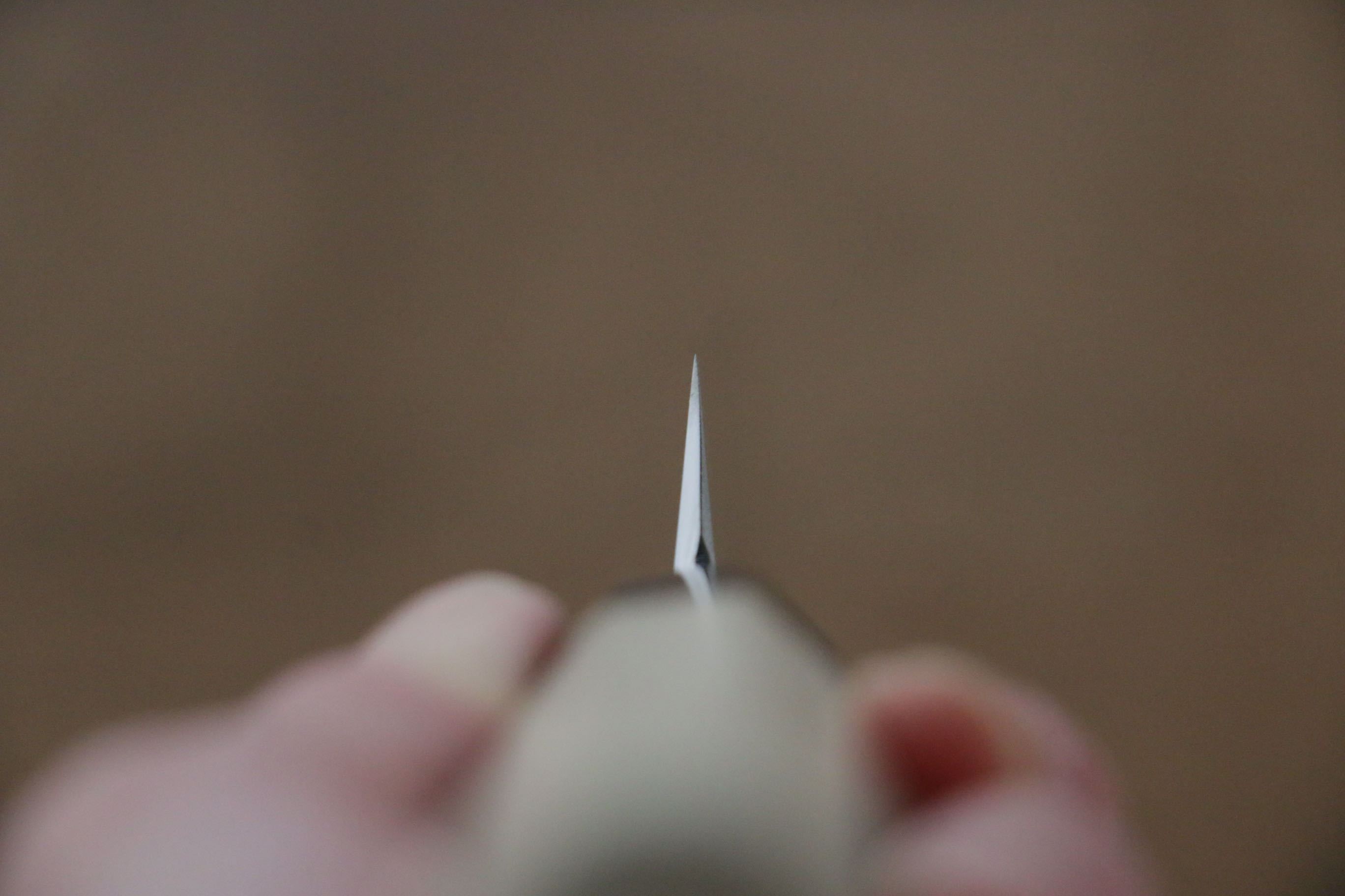 Choyo Silver Steel No.3 Mirrored Finish Sakimaru Takohiki 270mm Magnolia Handle - Japanny - Best Japanese Knife