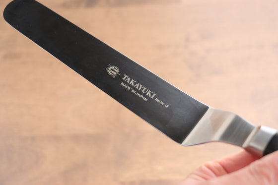 Sakai Takayuki INOX Molybdenum Palette knife 170mm - Japanny - Best Japanese Knife