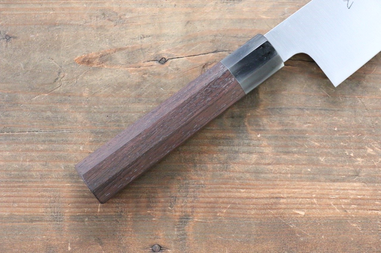 Sukenari Blue Super Gyuto 240mm Shitan Handle - Japanny - Best Japanese Knife