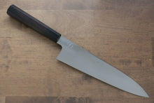  Jikko Fujisan Honyaki White Steel No.3 Mirrored Finish Gyuto  210mm Ebony Wood Handle - Japanny - Best Japanese Knife