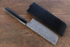 Yoshimi Kato SG2 Damascus Nakiri 165mm with Lacquered Handle - Japanny - Best Japanese Knife