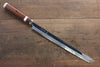 Sakai Takayuki Shiden Silver Steel No.3 Takohiki  300mm Desert Ironwood(Sugihara model) Handle - Japanny - Best Japanese Knife