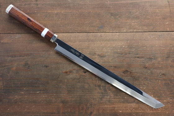 Sakai Takayuki Shiden Silver Steel No.3 Takohiki  300mm Desert Ironwood(Sugihara model) Handle - Japanny - Best Japanese Knife