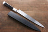 Sakai Takayuki Ginryu Honyaki Swedish Steel Mirrored Finish Yanagiba 300mm Ebony Wood Handle with Sheath - Japanny - Best Japanese Knife