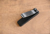 Black large High carbon steel With cover Black dyeing Nail Clipper - Japanny - Best Japanese Knife