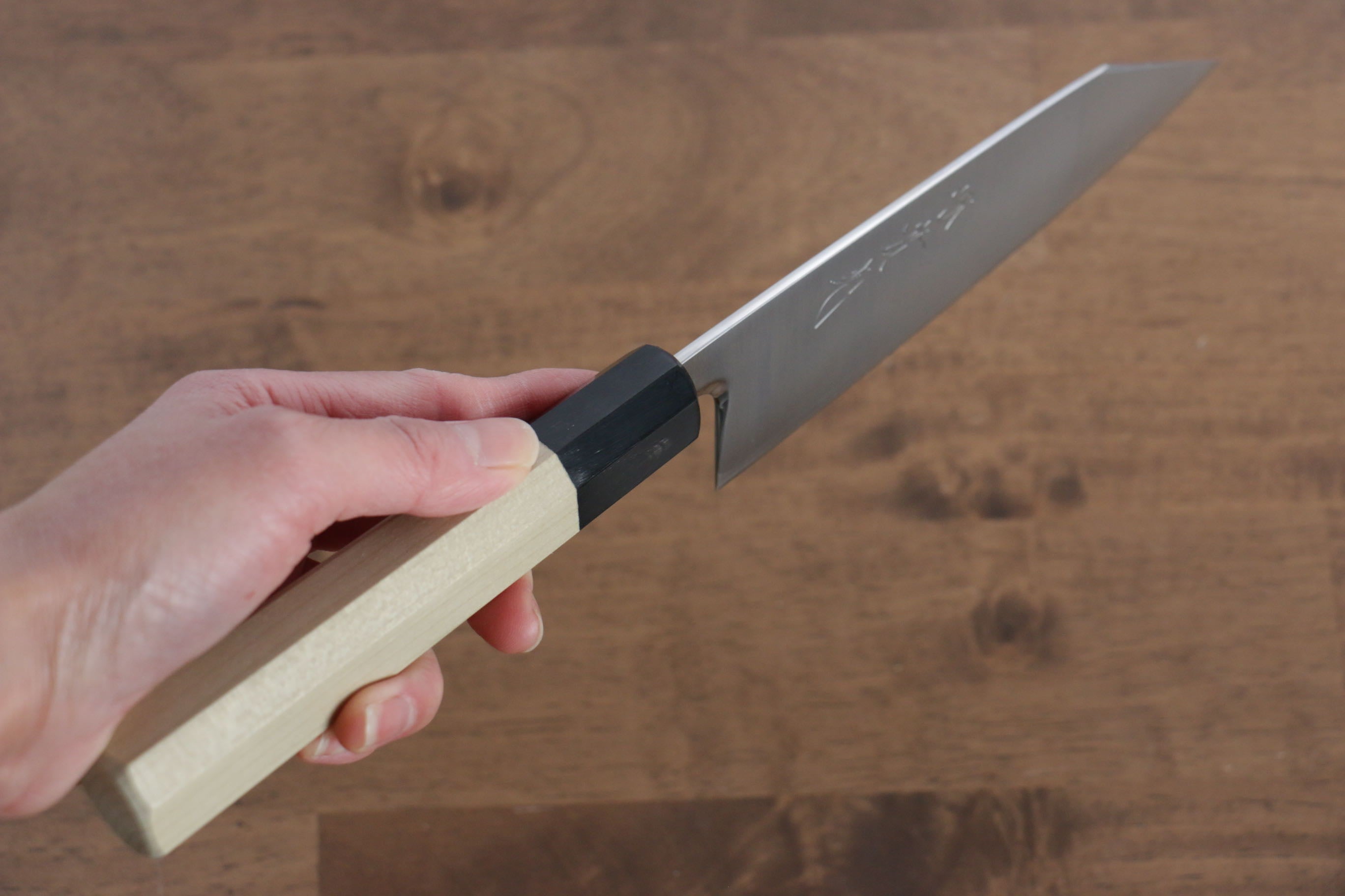 Jikko SG2 Kiritsuke Santoku  155mm Magnolia Handle - Japanny - Best Japanese Knife