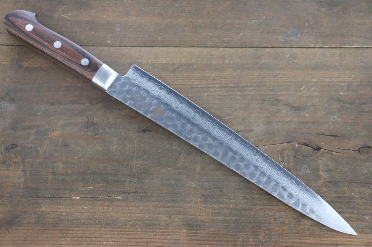 Sakai Takayuki VG10 17 Layer Damascus Sujihiki 240mm - Japanny - Best Japanese Knife