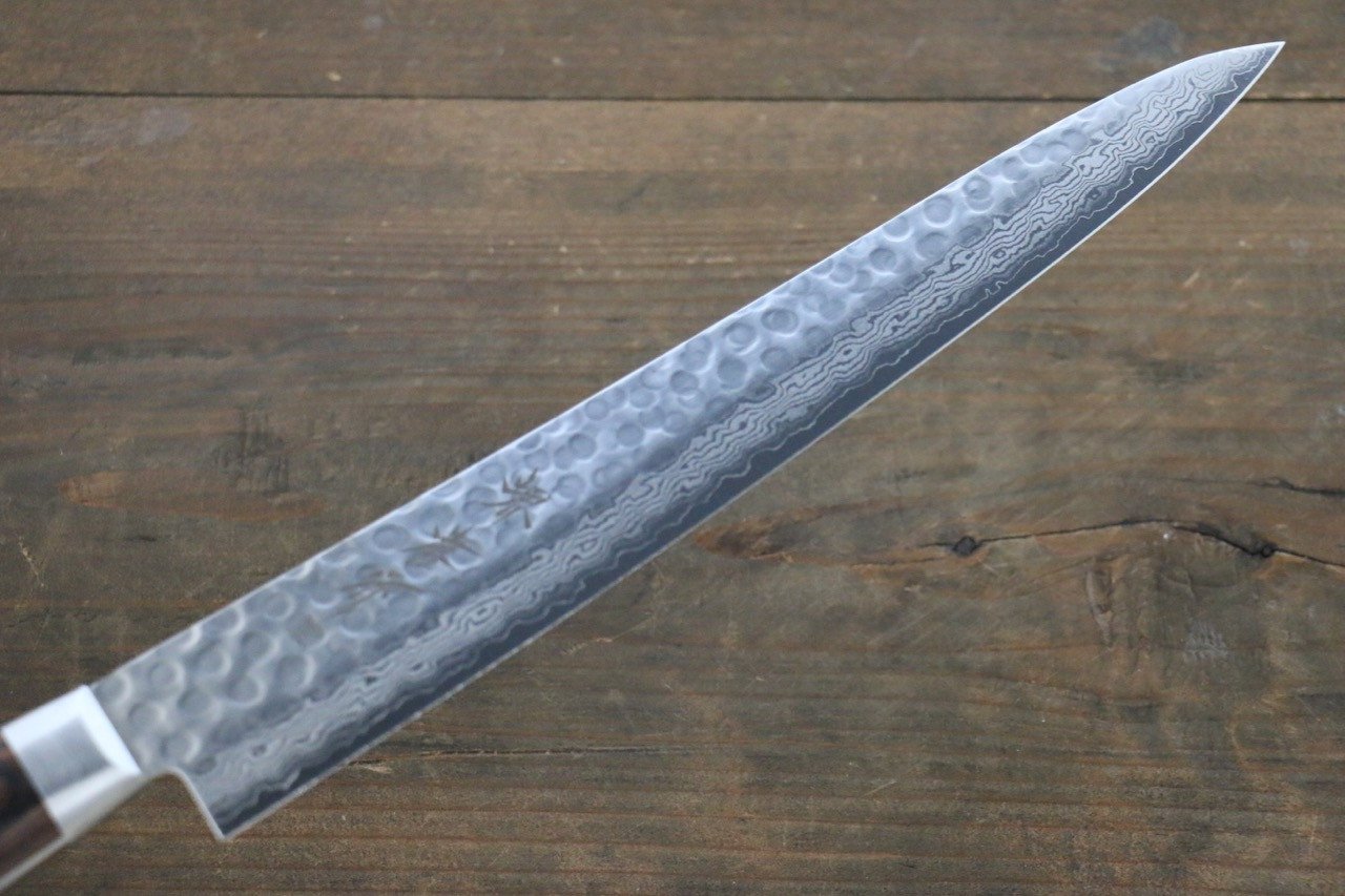 Sakai Takayuki VG10 17 Layer Damascus Sujihiki 240mm - Japanny - Best Japanese Knife