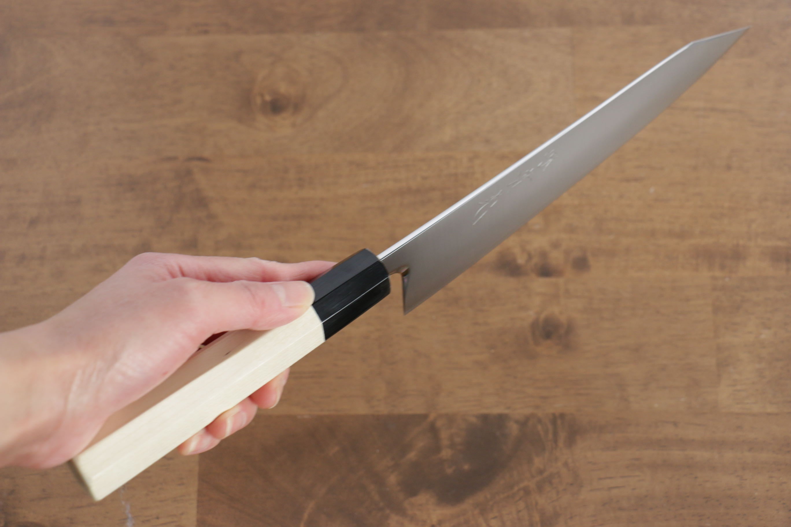 Jikko SG2 Kiritsuke Gyuto  200mm Magnolia Handle - Japanny - Best Japanese Knife