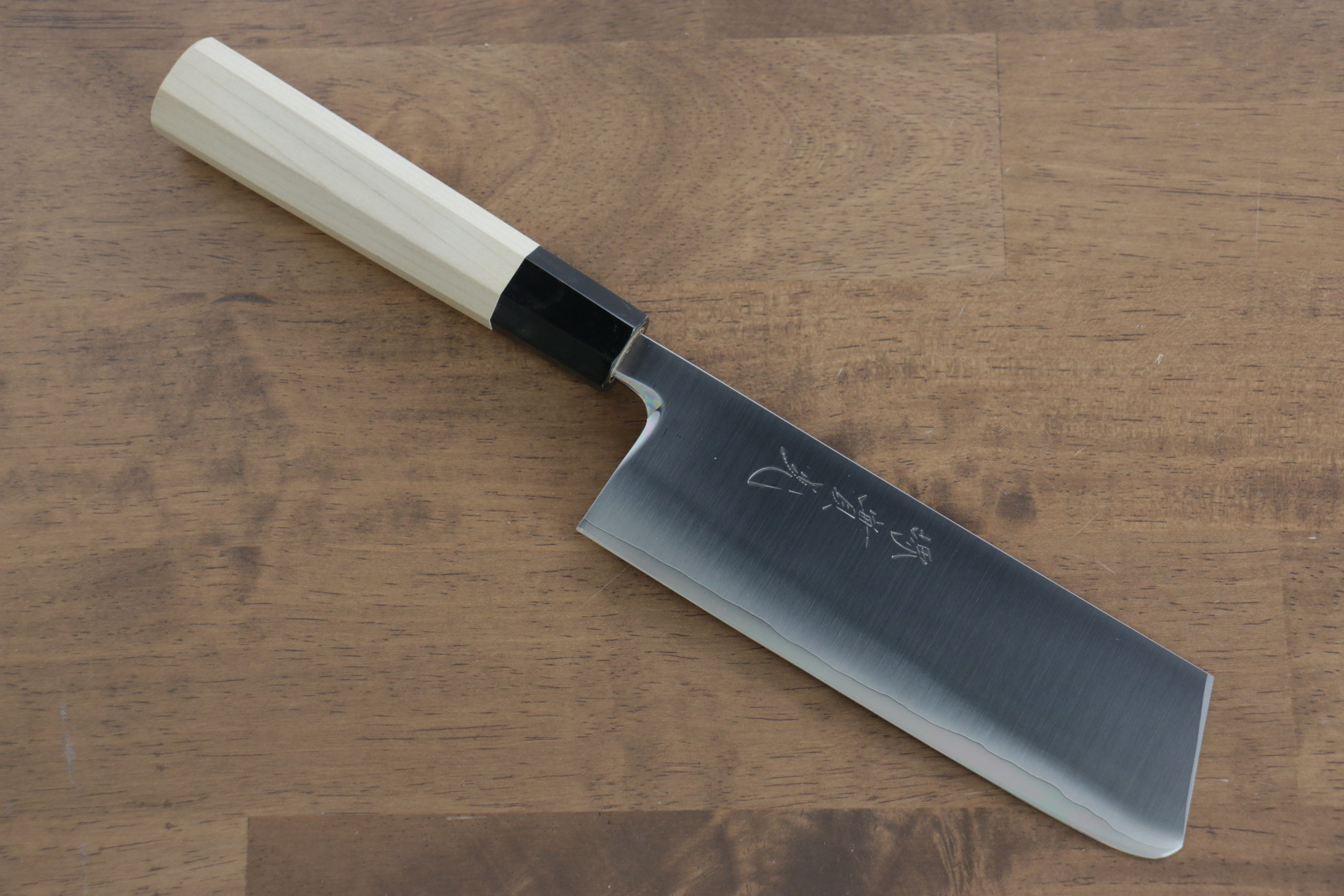 Jikko SG2 Kiritsuke Nakiri  155mm Magnolia Handle - Japanny - Best Japanese Knife