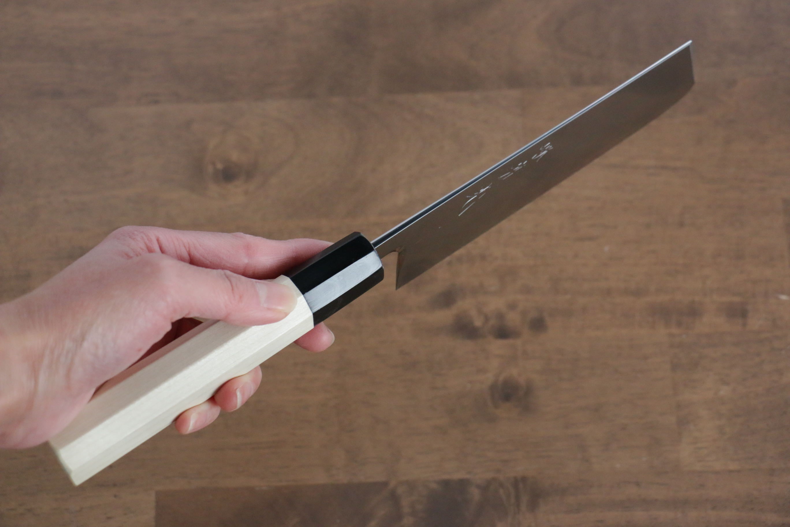 Jikko SG2 Kiritsuke Nakiri  155mm Magnolia Handle - Japanny - Best Japanese Knife