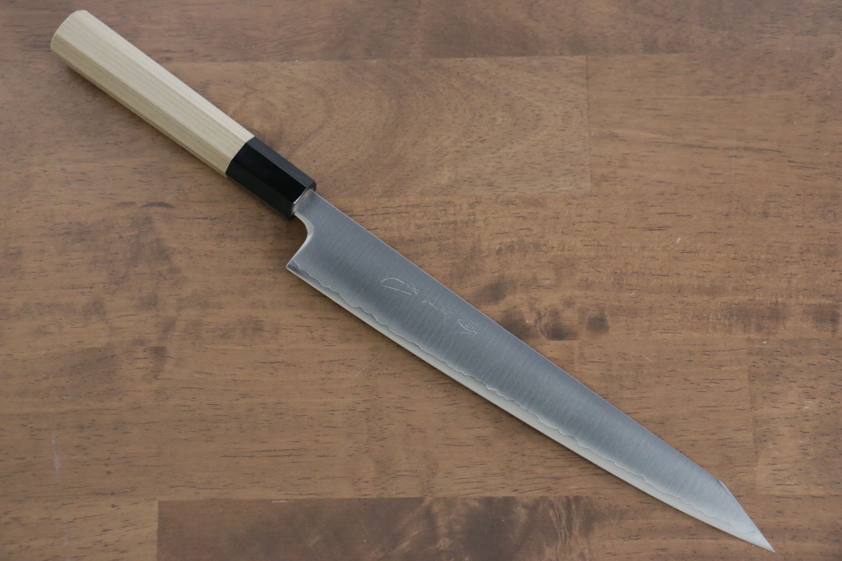 Jikko SG2 Kiritsuke Sujihiki  230mm Magnolia Handle - Japanny - Best Japanese Knife