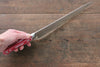 Sakai Takayuki Grand Chef Grand Chef Swedish Steel-stn Sujihiki  240mm Red Micarta Handle - Japanny - Best Japanese Knife