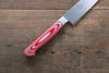 Sakai Takayuki Grand Chef Grand Chef Swedish Steel-stn Sujihiki  240mm Red Micarta Handle - Japanny - Best Japanese Knife