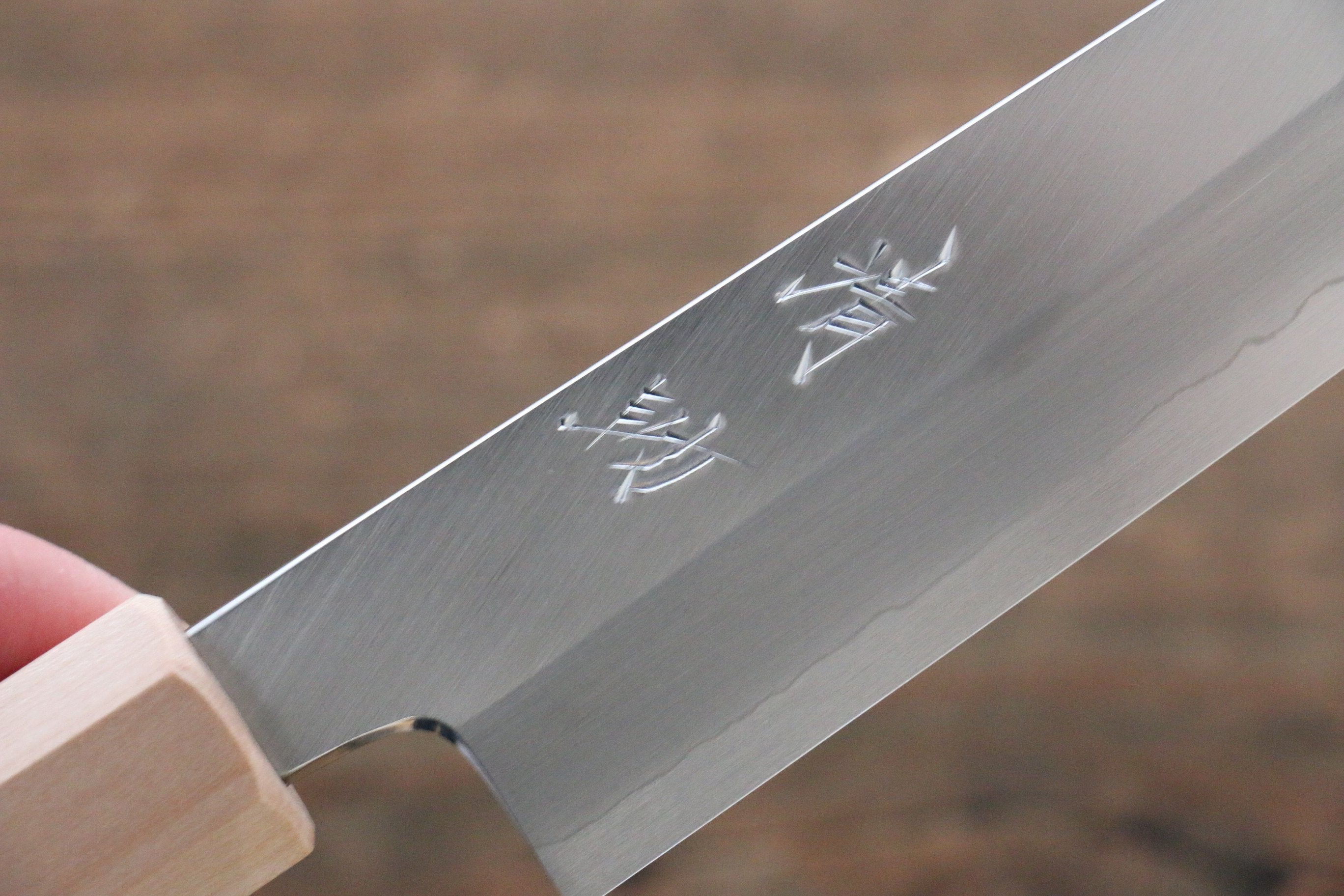 Seisuke Silver Steel No.3 Kiritsuke Petty-Utility 150mm Cherry Tree Handle - Japanny - Best Japanese Knife