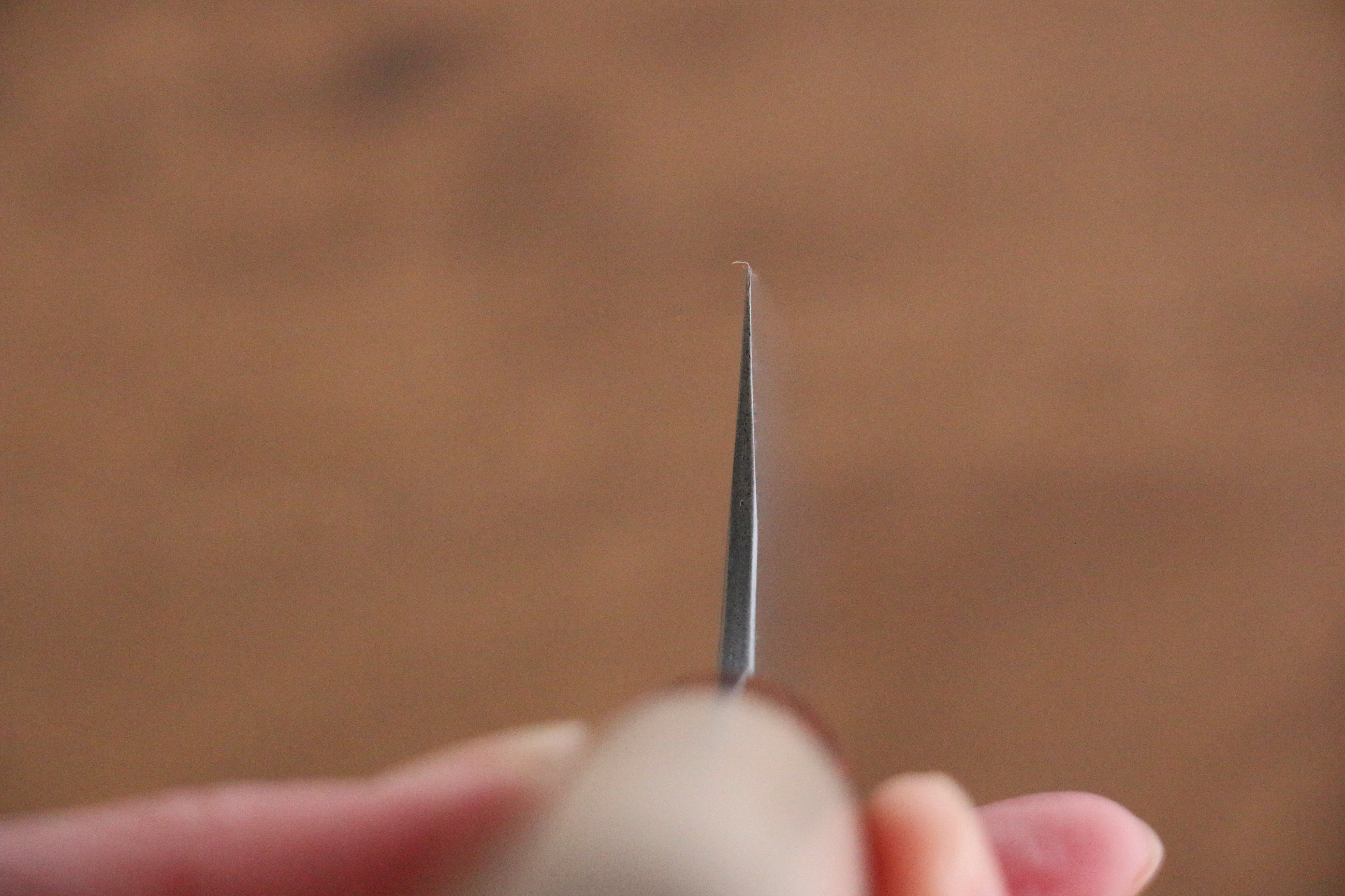 Masakage Yuki White Steel No.2 Nashiji Gyuto 180mm Magnolia Handle - Japanny - Best Japanese Knife