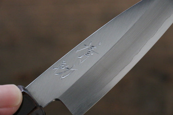 Seisuke Silver Steel No.3 Paring 85mm Lacquered Handle - Japanny - Best Japanese Knife