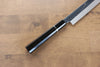 Sakai Takayuki Mt.Fuji White Steel No.2 Honyaki Sakimaru Yanagiba 300mm Ebony with Ring Handle with Sheath - Japanny - Best Japanese Knife