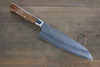 Sakai Takayuki VG10 33 Layer Damascus Santoku  180mm Desert Ironwood(Sugihara model) Handle - Japanny - Best Japanese Knife