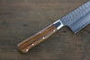 Sakai Takayuki VG10 33 Layer Damascus Santoku  180mm Desert Ironwood(Sugihara model) Handle - Japanny - Best Japanese Knife