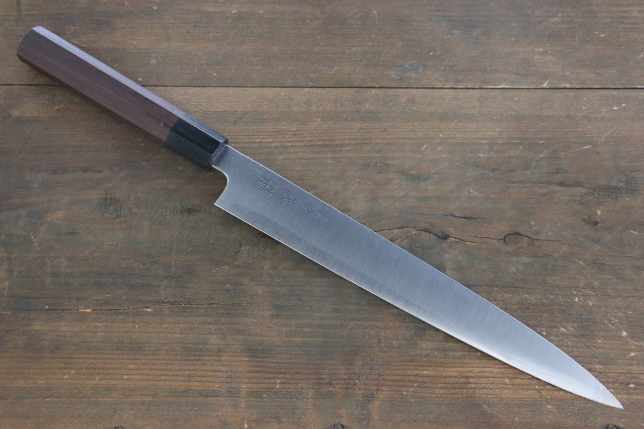 Sukenari ZDP189 3 Layer Sujihiki 270mm Shitan Handle - Japanny - Best Japanese Knife