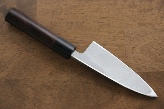 Jikko White Steel No.2 Deba  120mm Shitan Handle - Japanny - Best Japanese Knife